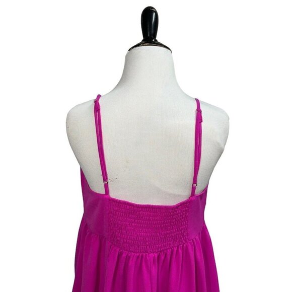 Perfectly Priscilla Women's M Medium Cocktail Mini Dress Spaghetti Straps Bow - Picture 6 of 7